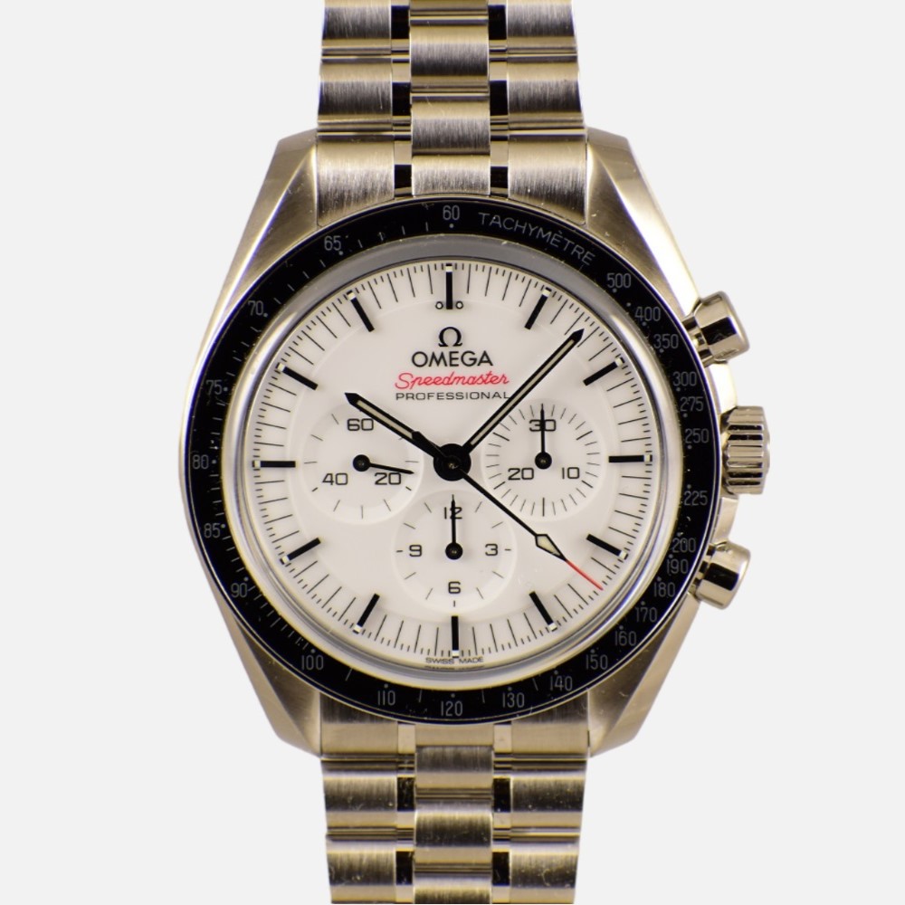 Omega Speedmaster Pro White